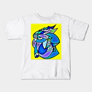 abstract cubism Kids T-Shirt